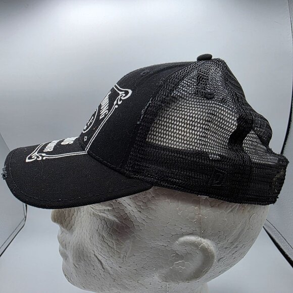 Chris Young 2016 World Tour Mesh Trucker Hat Adjustable Black Collectible Cap - Picture 2 of 10